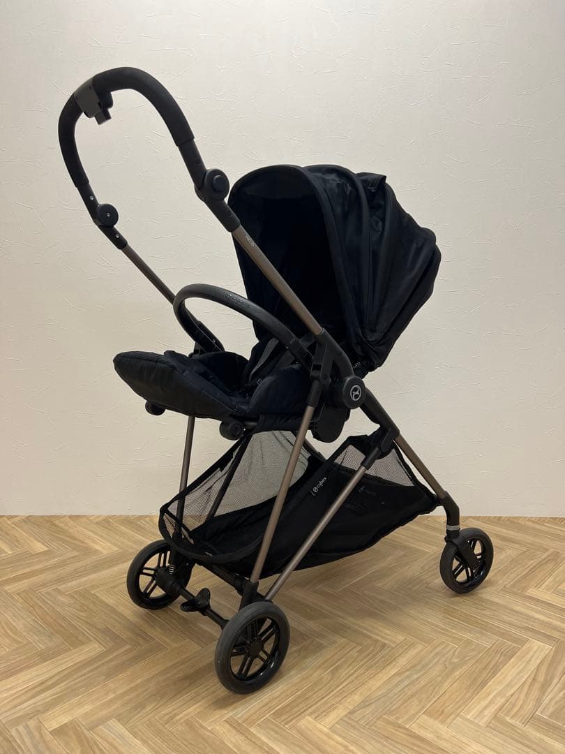 cybex サイベックス　MELIO メリオ　折りたたみ式 ブラック ベビーカー