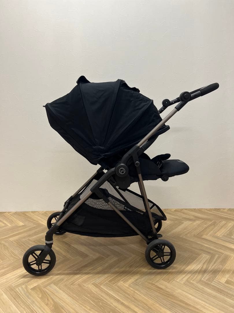 cybex サイベックス　MELIO メリオ　折りたたみ式 ブラック ベビーカー