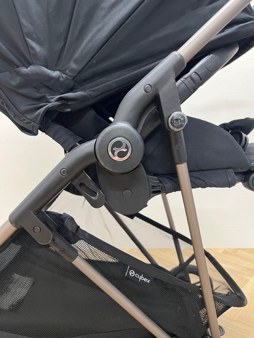 cybex サイベックス　MELIO メリオ　折りたたみ式 ブラック ベビーカー