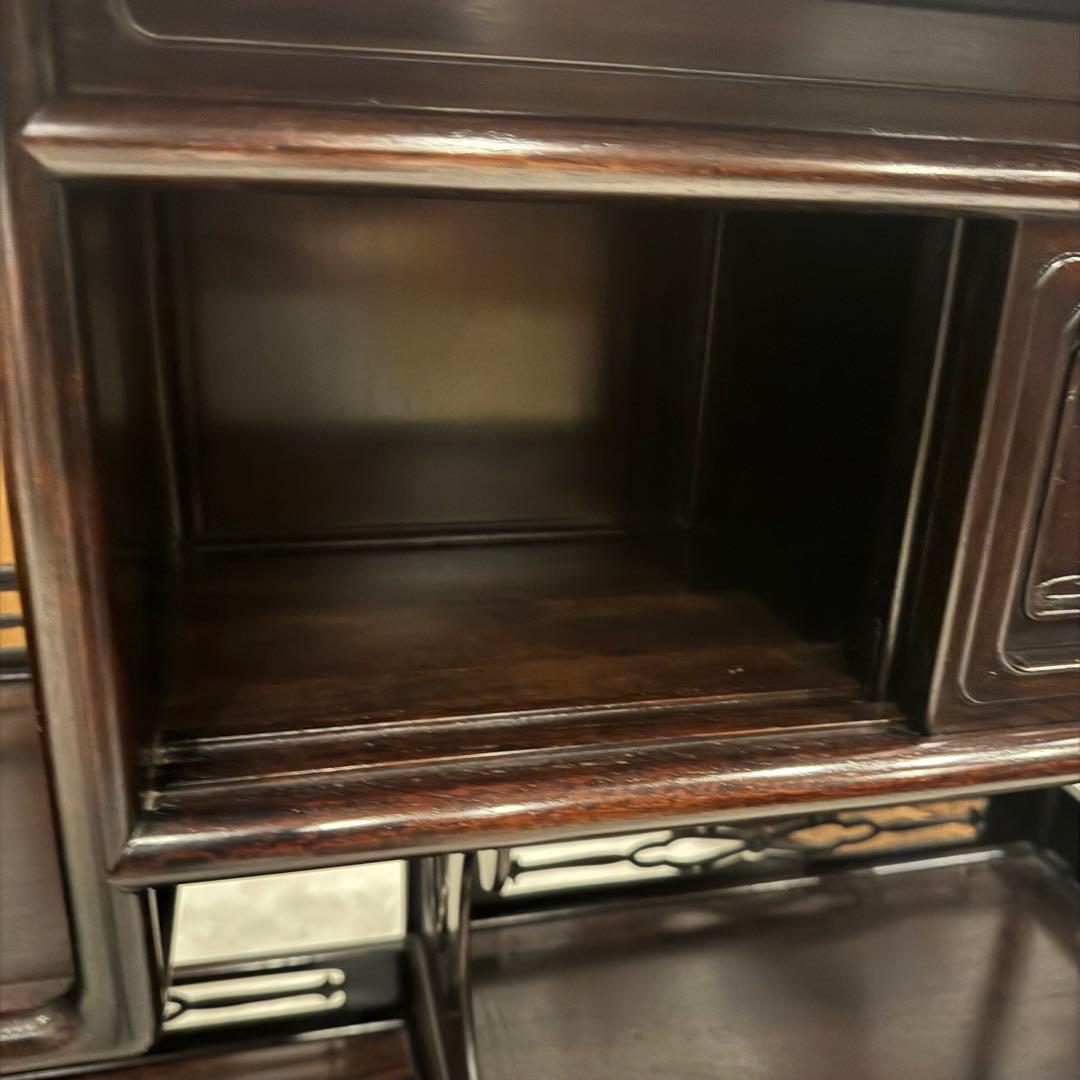 茶棚 茶箪笥 唐木家具 和風ヴィンテージ