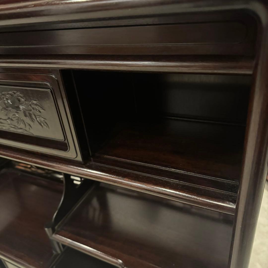 茶棚 茶箪笥 唐木家具 和風ヴィンテージ