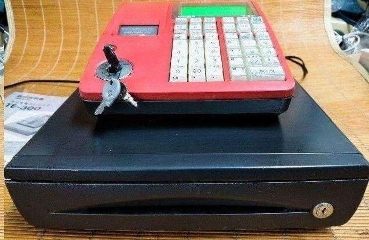 カシオレジスター　TE-300　フル設定無料　 送料無料人気機種　400087