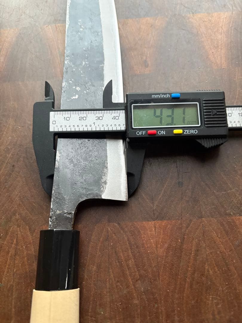 土佐打刃物　青2 和　牛刀　240mm 包丁　8寸　黒打　霞　手打　青紙