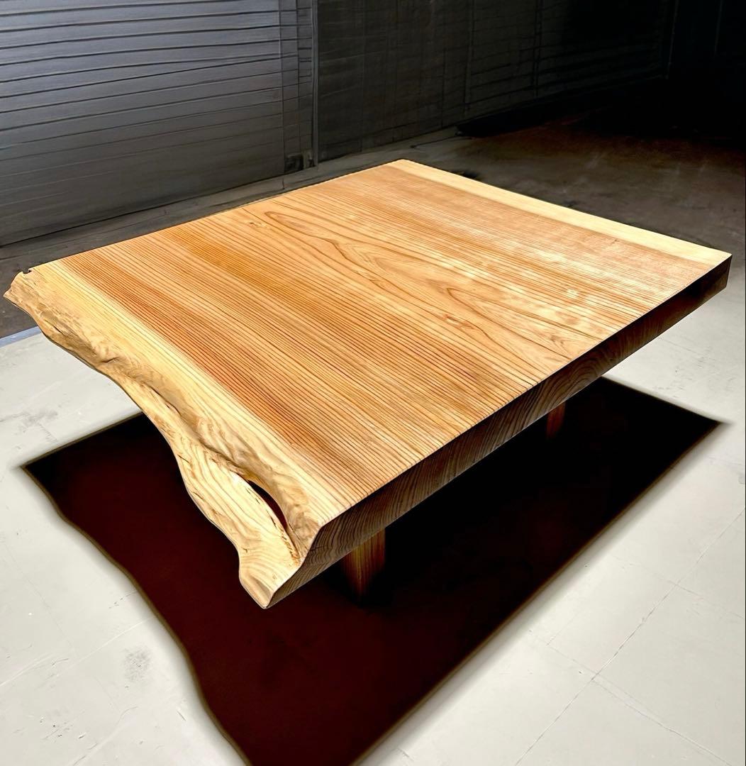 一枚板　ローテーブル　センターテーブル　座卓 無垢　杉