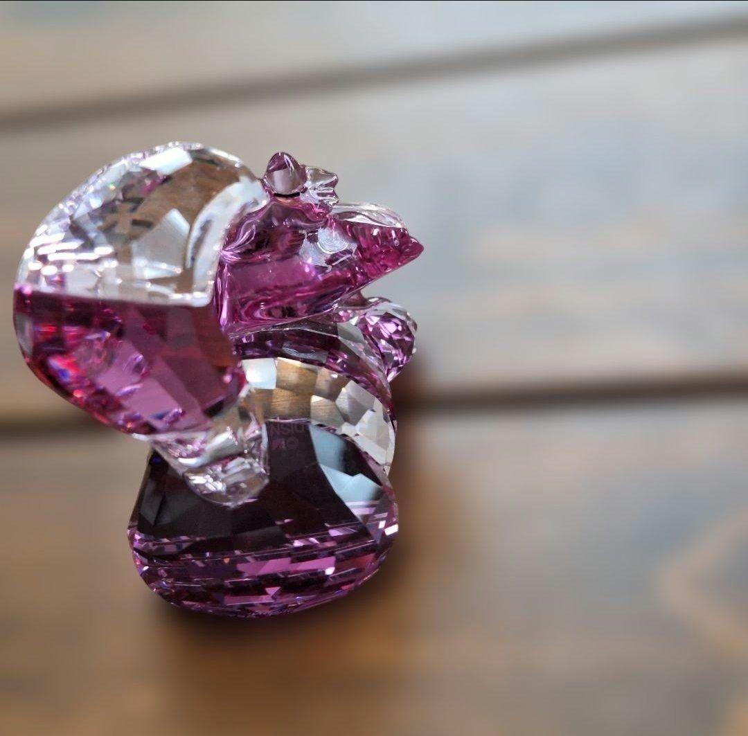 激レア★不思議の国のアリス チェシャ猫 スワロフスキー SWROVSKI　箱なし