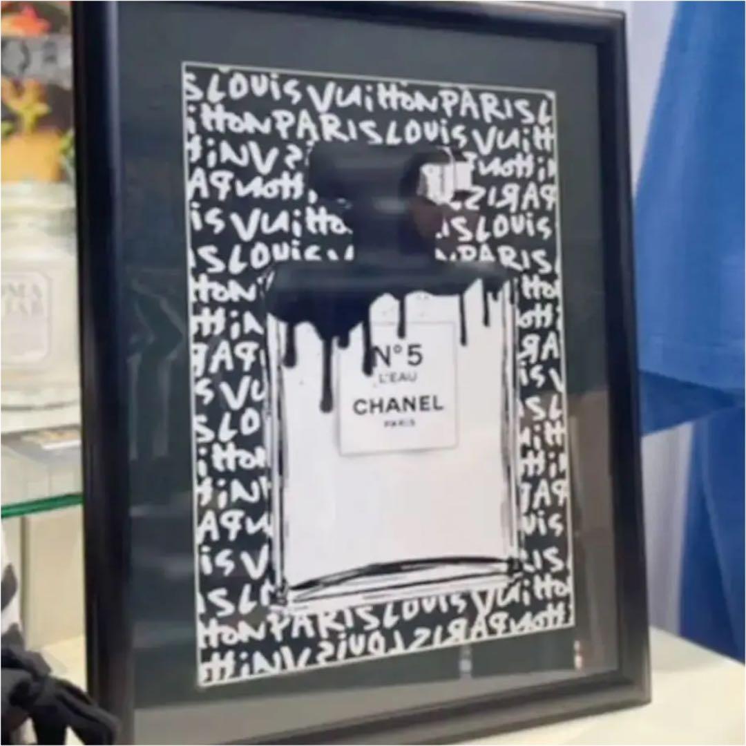 CHANEL シャネル No5 N°5 香水 オマージュアート ポスター A4H
