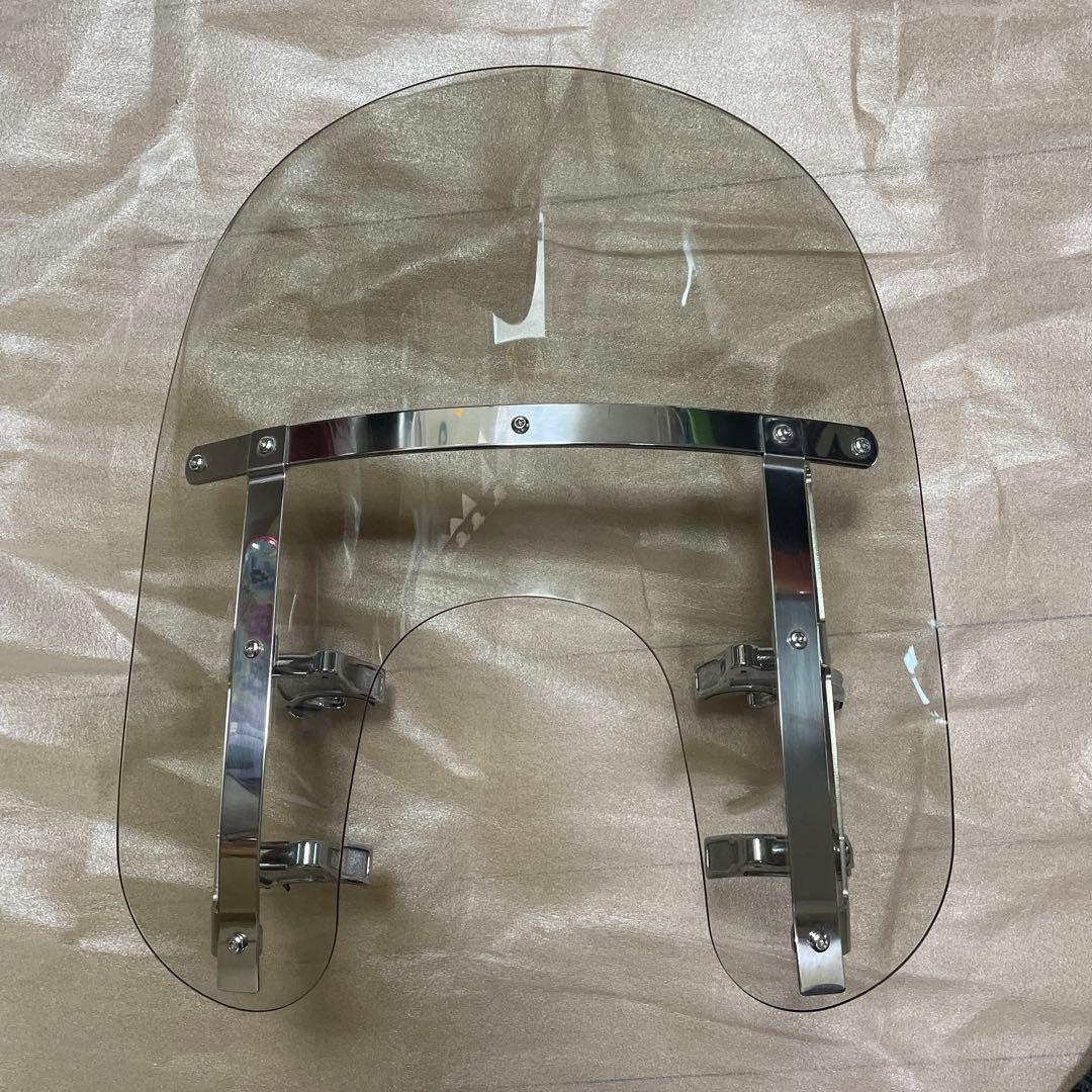 フクちゃん　ハーレー　ブレイクアウトクイックリリース ウインドシールド