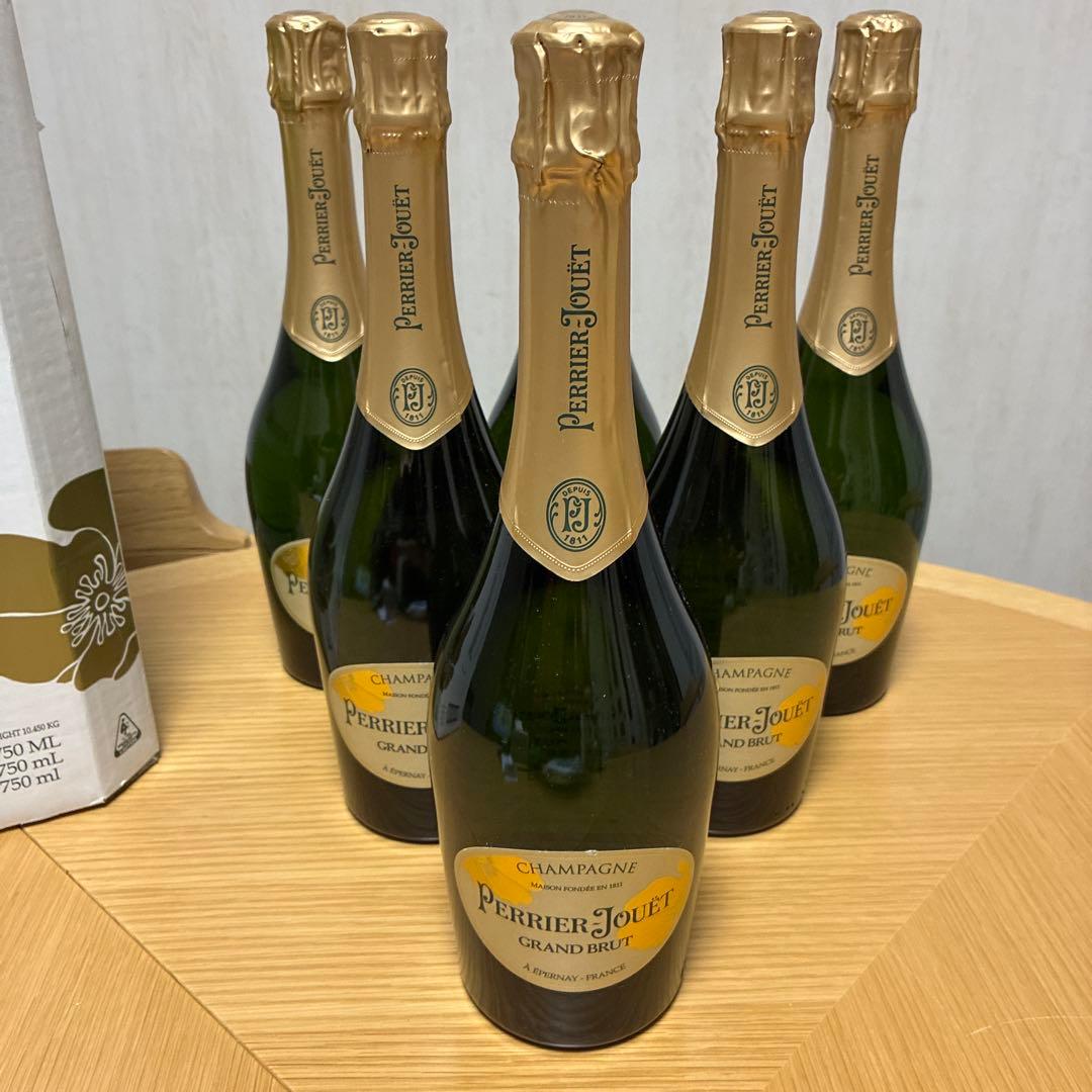 Perrier-JouëtGrand Brut750ml 6本セット※おまけ付き