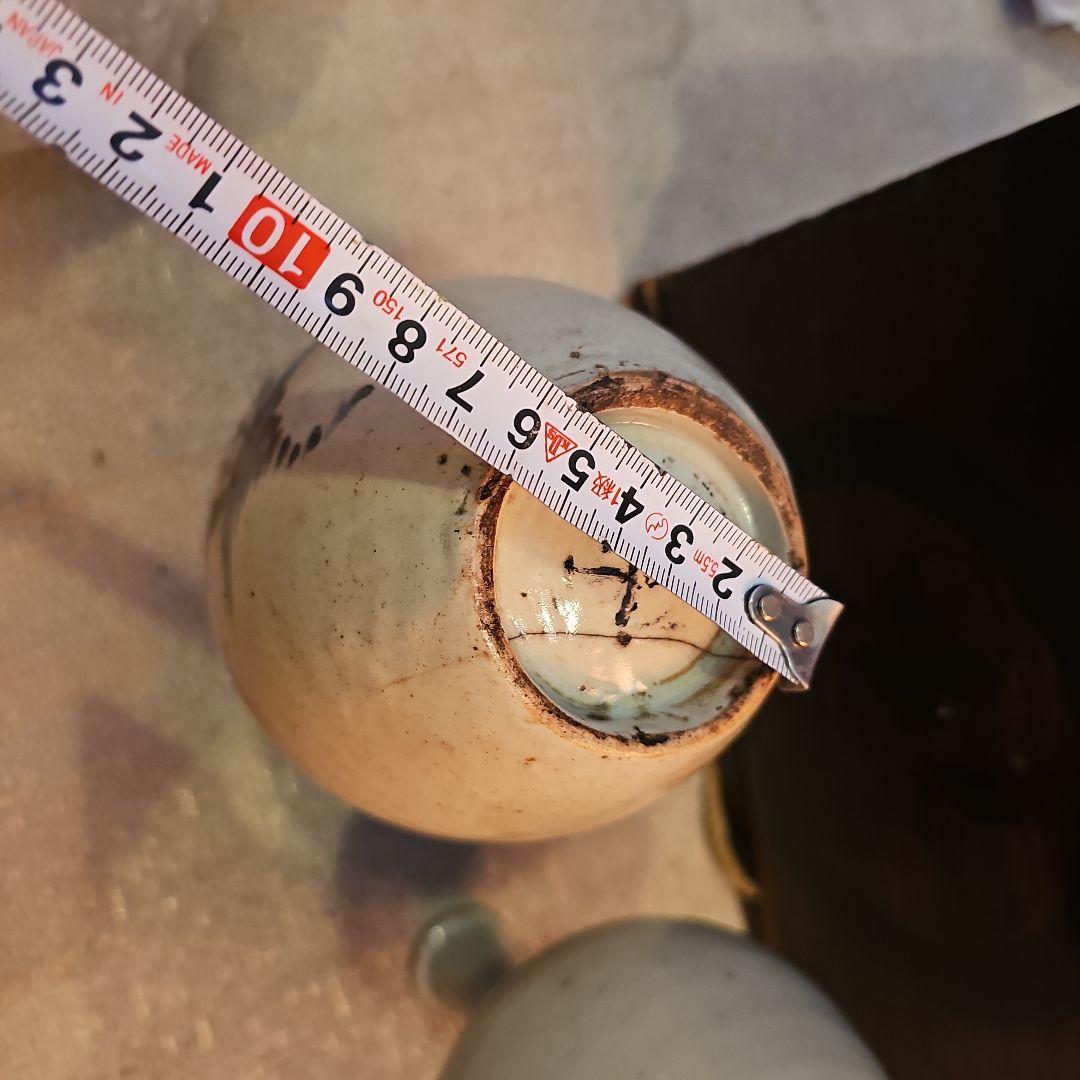 江戸初期から中期 古伊万里徳利(通称パイナップル絵柄)一対