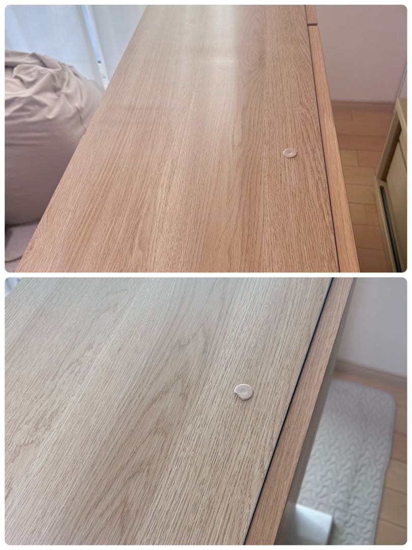 unico LOMキッチンカウンター　W1000 setF オーク材　ステンレス