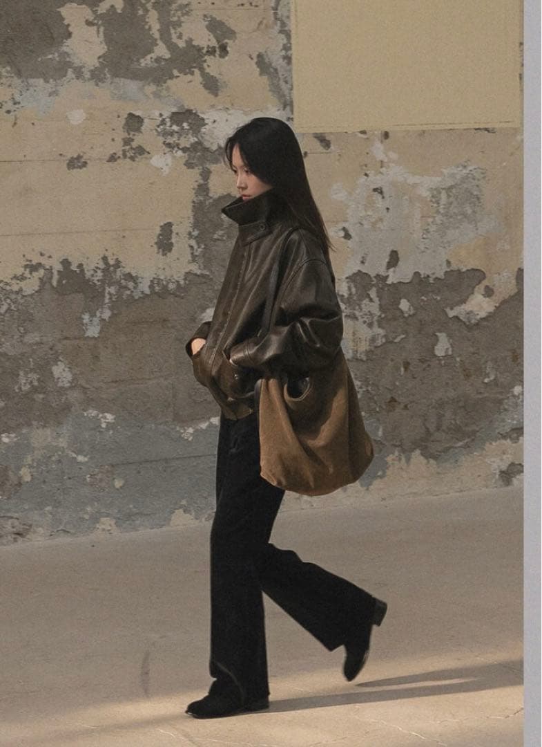 ジャケット・アウター Balmacaan Leather Jacket / OHOTORO