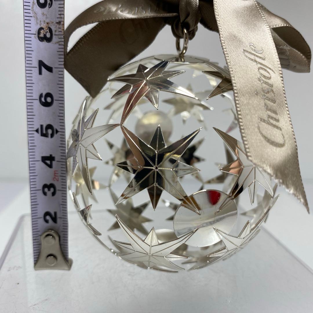 クリストフル　クリスマスオーナメント　共箱C 40g 東さ7-0713③