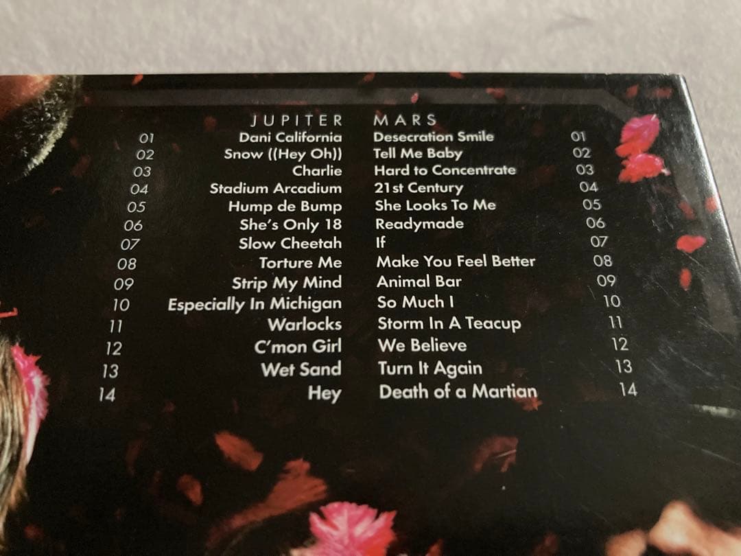 レア　レッチリ 直筆　サイン　CD red hot chili peppers