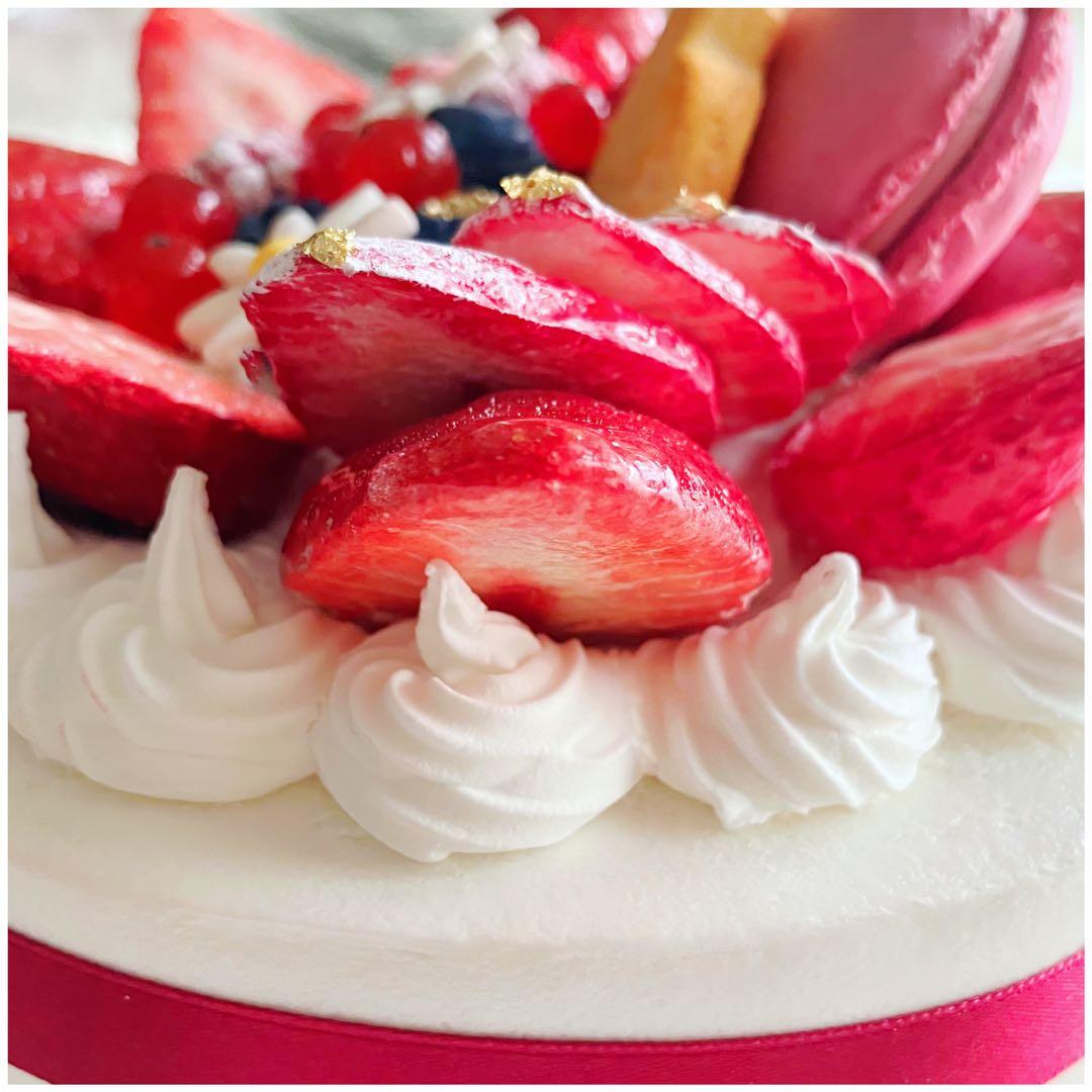 【期間限定特価】いちご　ホールケーキ　フェイクフード　食品サンプル　クリスマス