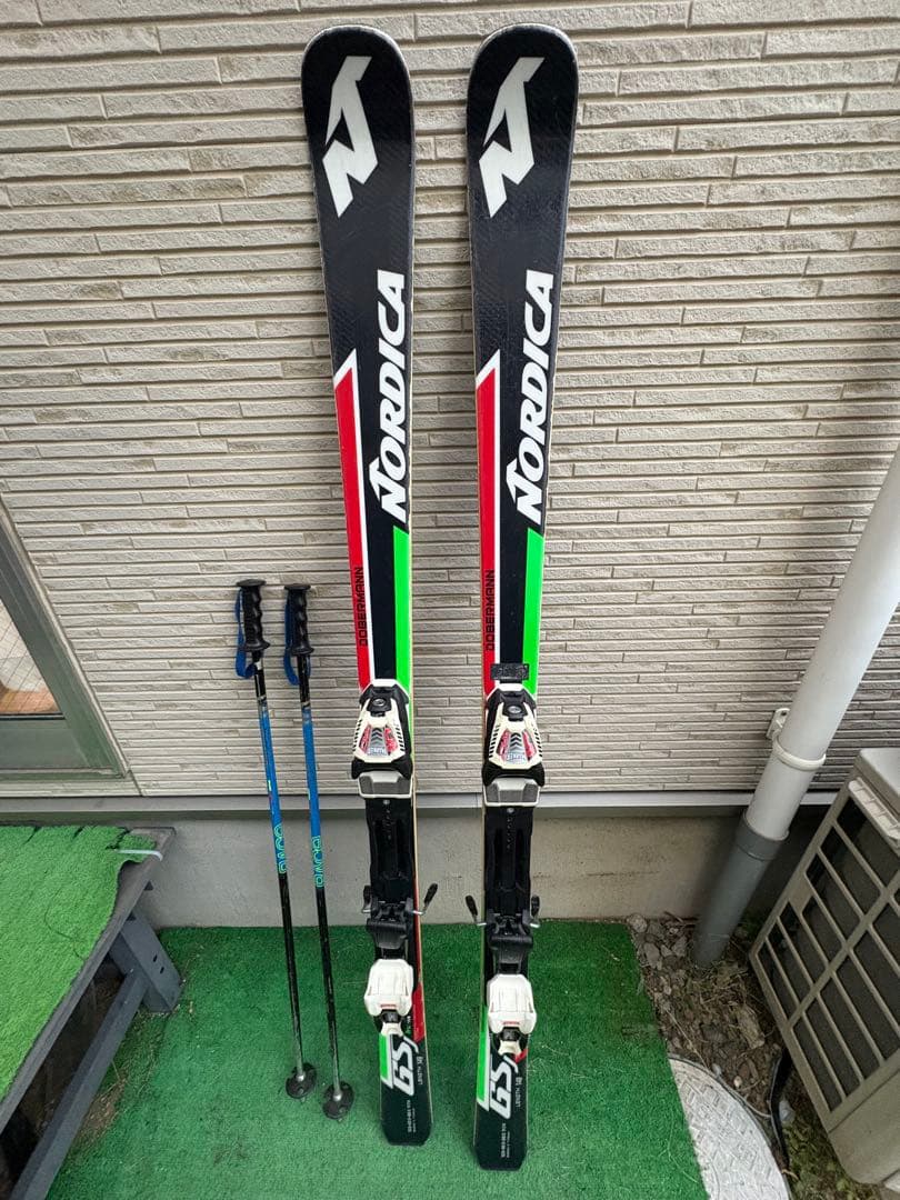 m*u様 Nordica GS スキー バインディング付き