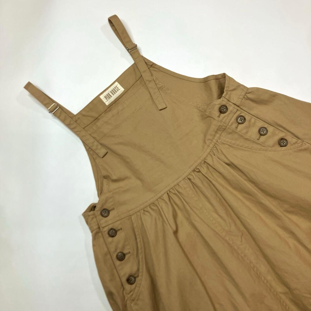 ピンクハウス ベージュ ジャンパースカート/2024年 春