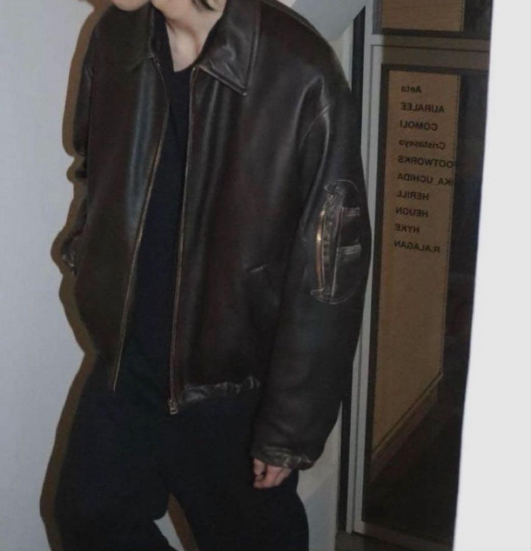 24SS comoli レザージップブルゾン サイズ1