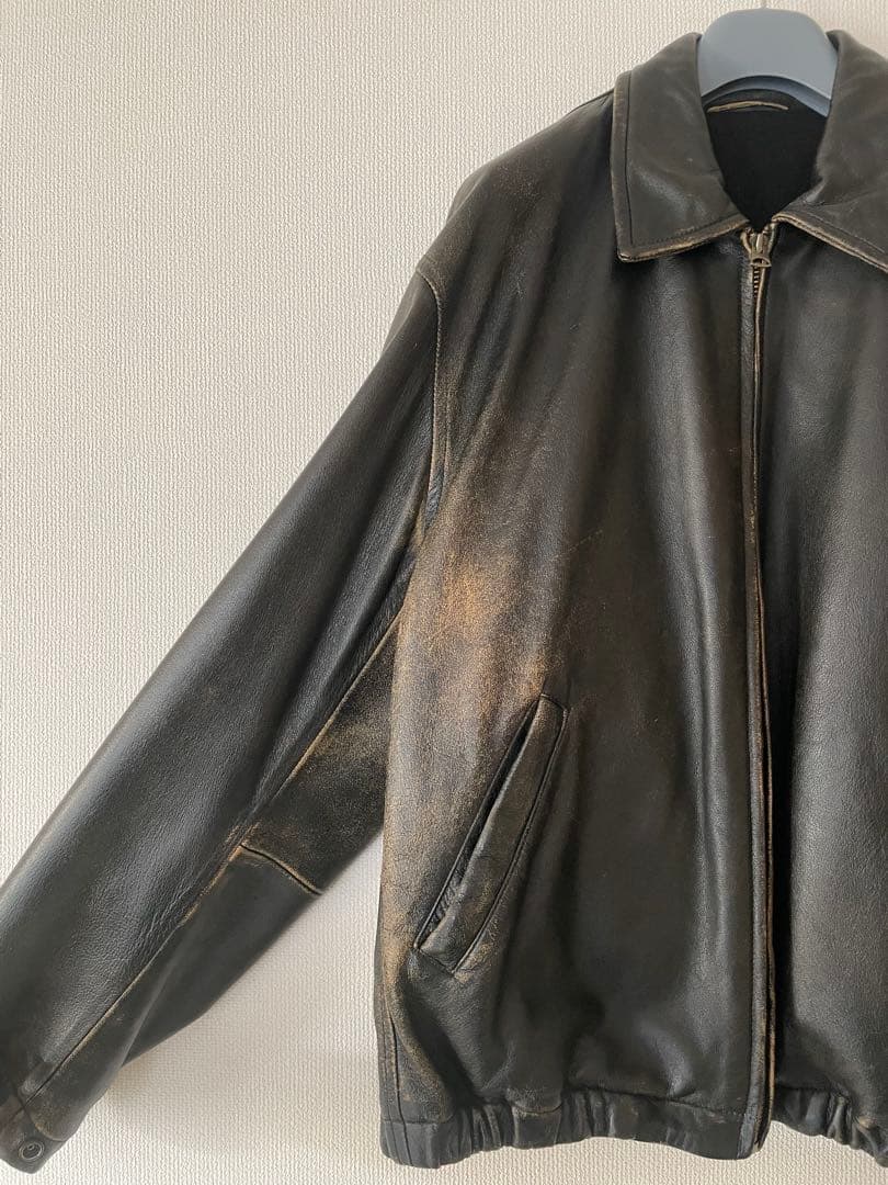 24SS comoli レザージップブルゾン サイズ1