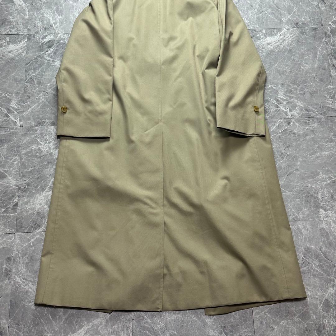 極美品♡バーバリー♡ステンカラーコート　ノバチェック ベージュ