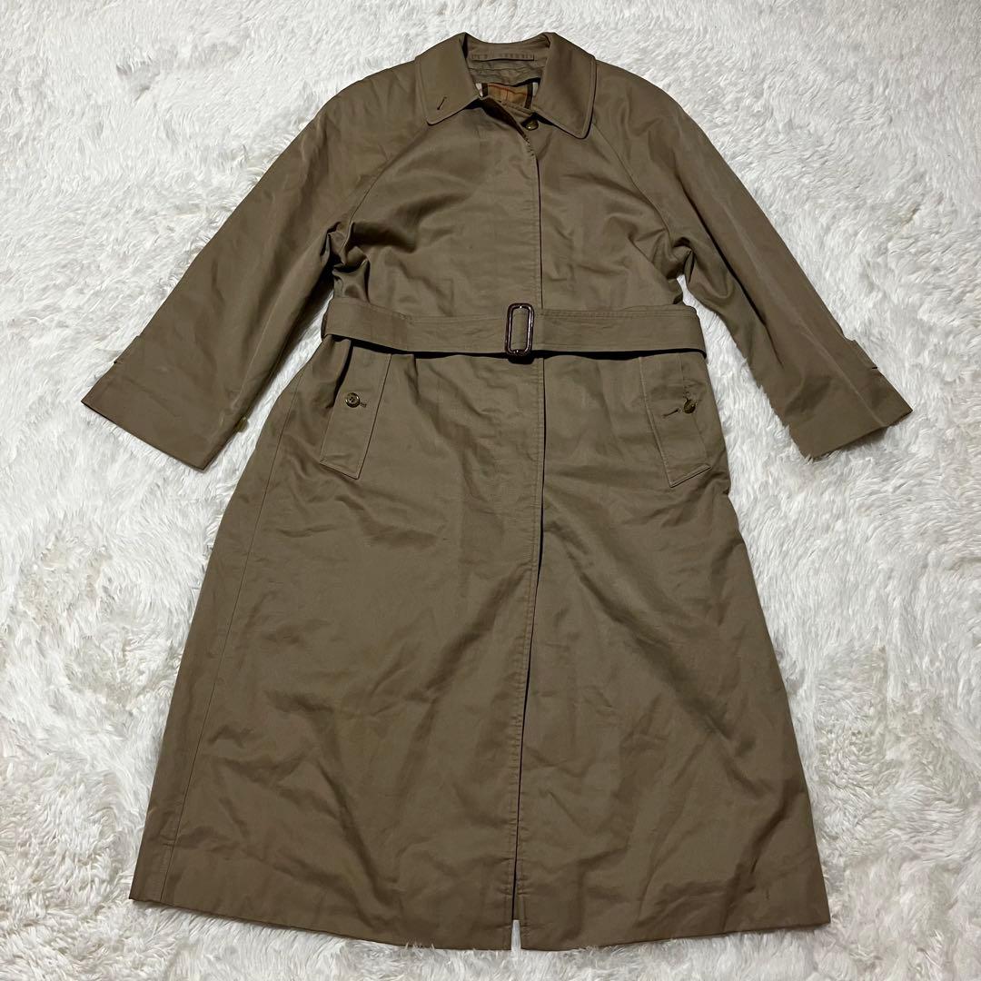 美品✨Burberrys 英国製 ステンカラーコート ノバチェック ライナー付