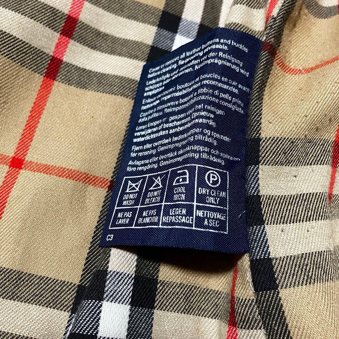 美品✨Burberrys 英国製 ステンカラーコート ノバチェック ライナー付