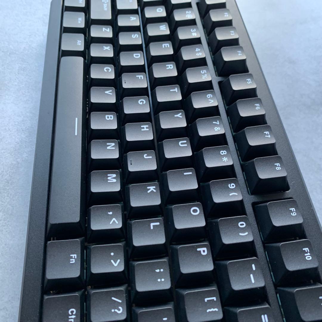 Womier SK75 Black + FR4 Plate 自作キーボード