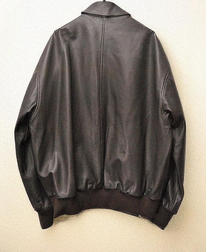 23ss comoli シープスキン A-2ジャケット 2