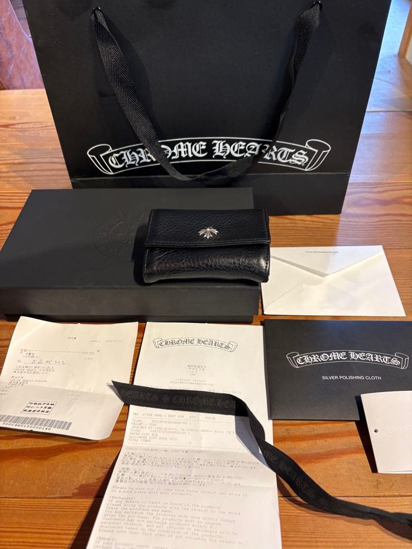 べべ CHROME HEARTSクロムハーツ タイニーウォレット