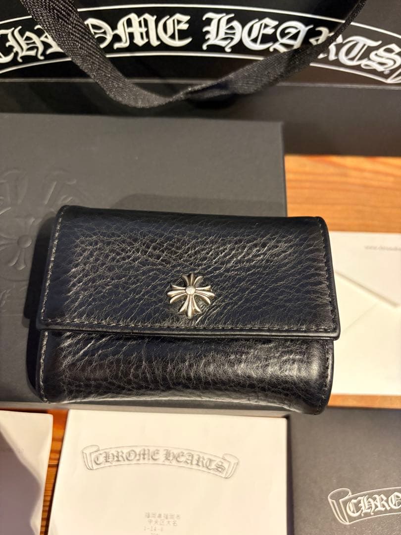 べべ CHROME HEARTSクロムハーツ タイニーウォレット