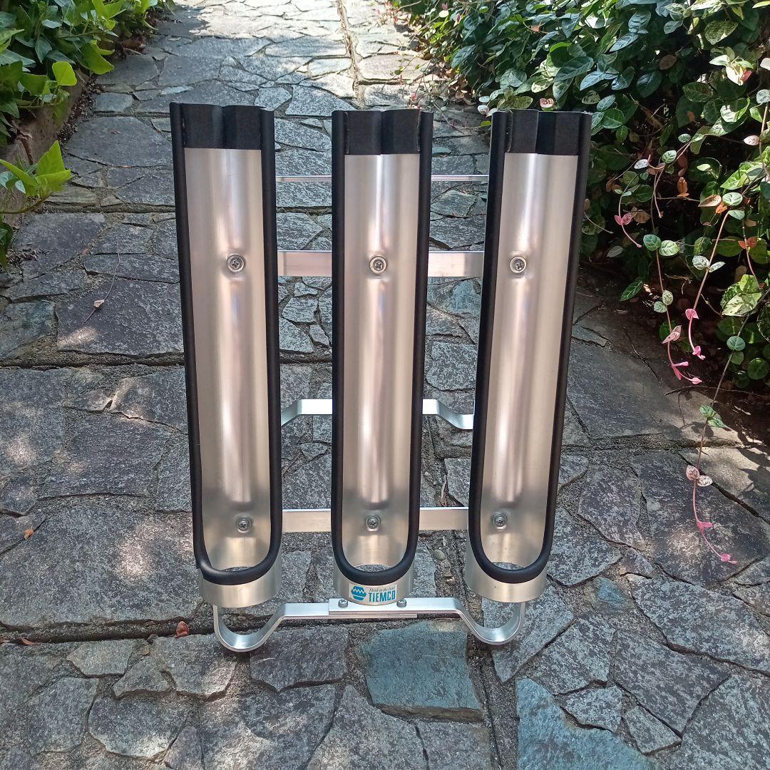 ティムコ(TIEMCO) フライロッドスタンド アルミ製 3本収納