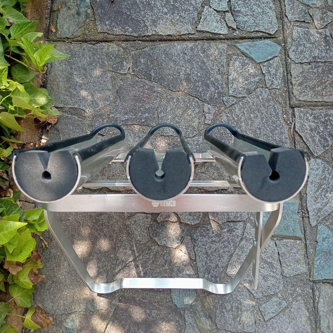 ティムコ(TIEMCO) フライロッドスタンド アルミ製 3本収納