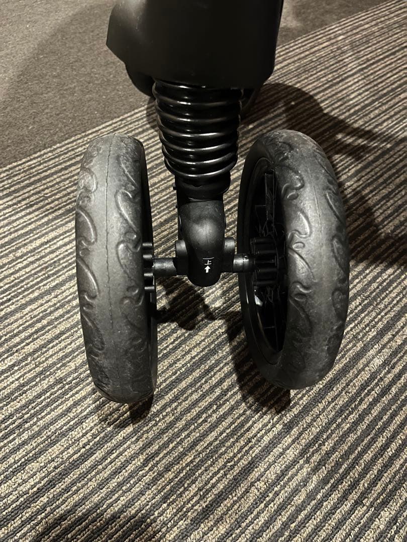 値下げ‼️カトージ　2人でゴーDX デニム　レインカバー付