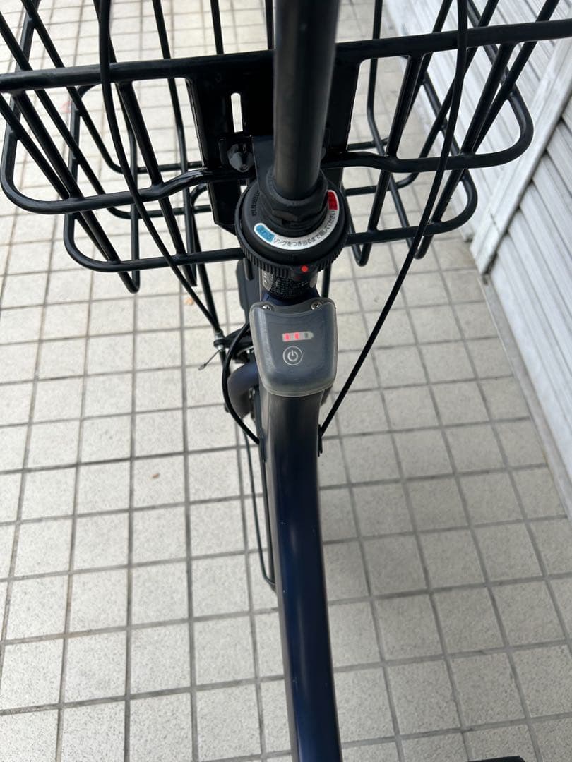 パナソニック電動アシスト 20インチ バッテリー8Ah 充電器あり 鍵2個付き