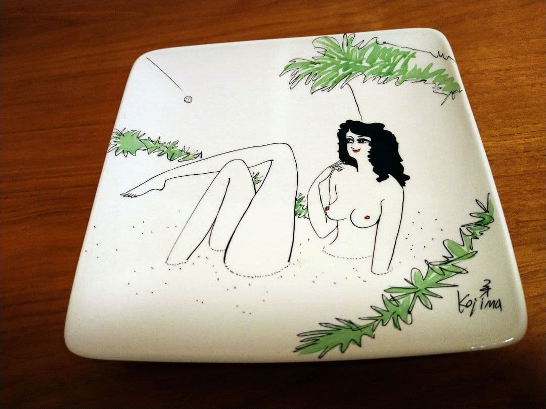 希少レア！　小島功　アートデザイン皿　5枚セット