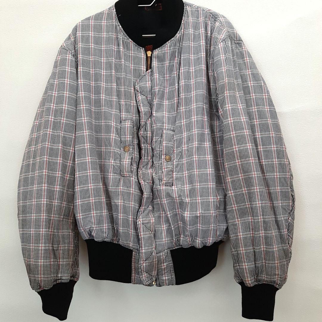 Karl helmut カールヘルム パッチ リバーシブル ボンバージャケット