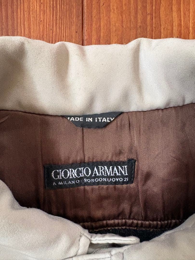 GIORGIO ARMANI イタリア製 wool jacket