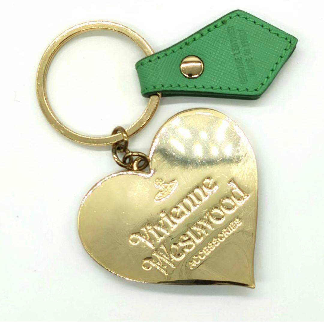 ヴィヴィアンウエストウッド キーホルダー ハート グリーン