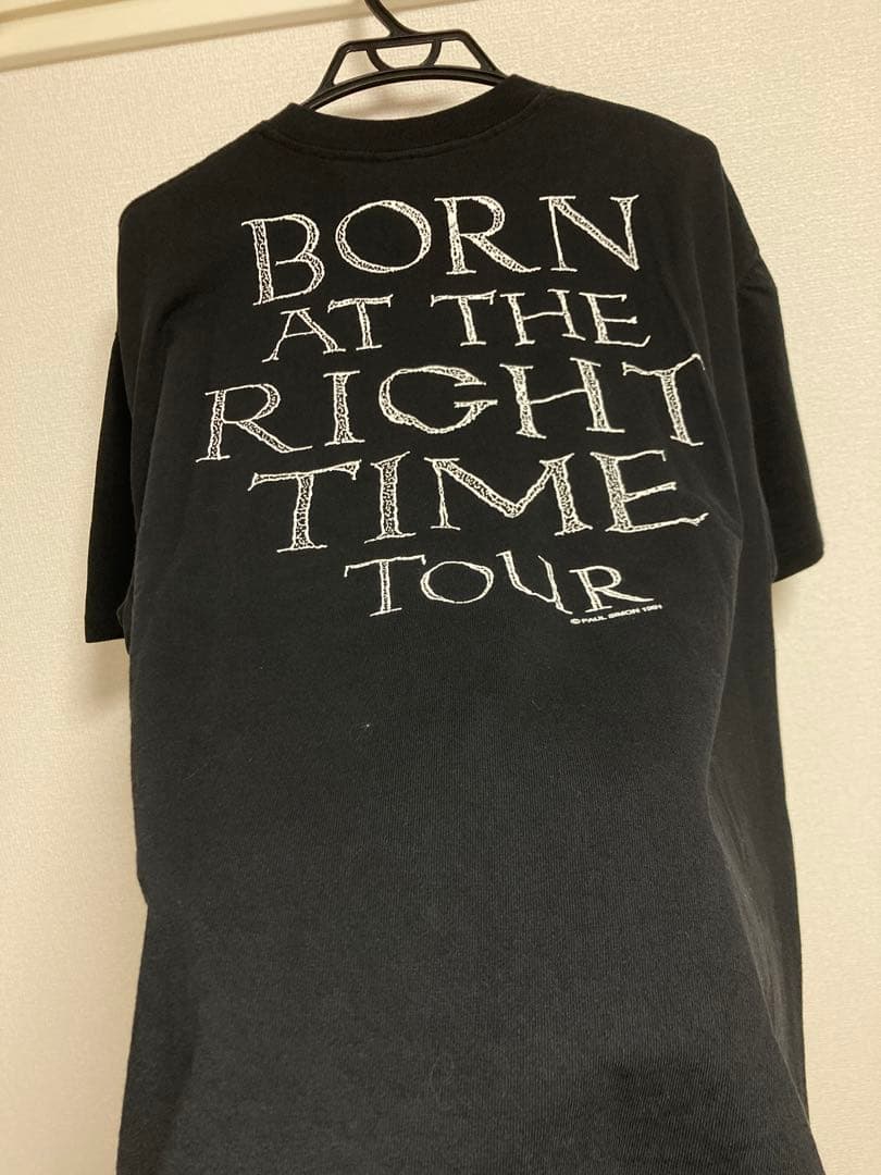 Paul Simon BORN AT THE RIGHT TIME Tシャツ