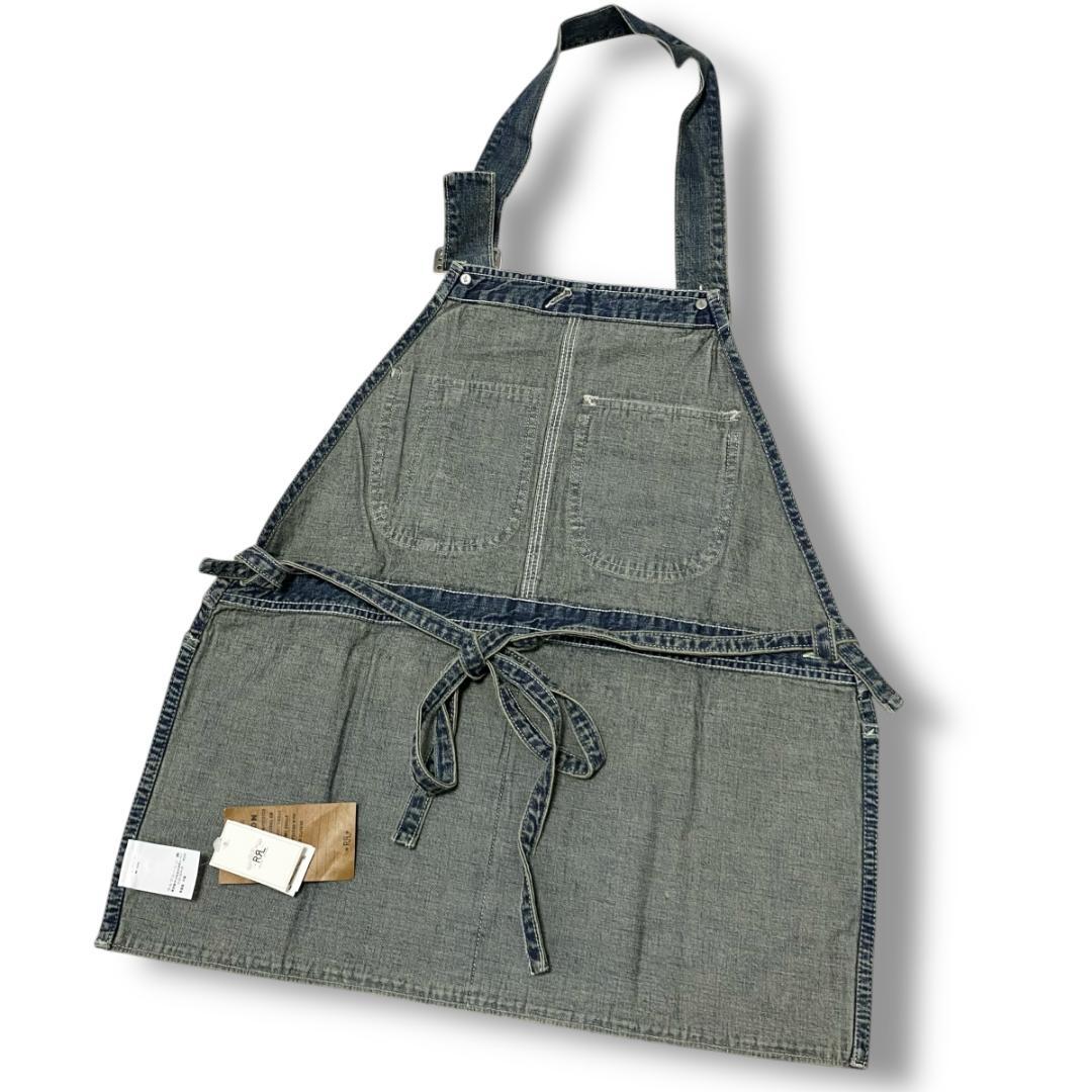 RRL DOUBLE RL　ダブルアールエル デニム エプロン カバーオール