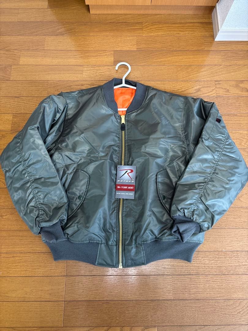 Rothco フライトジャケット MA-1 セージグリーン / Lサイズ ロスコ