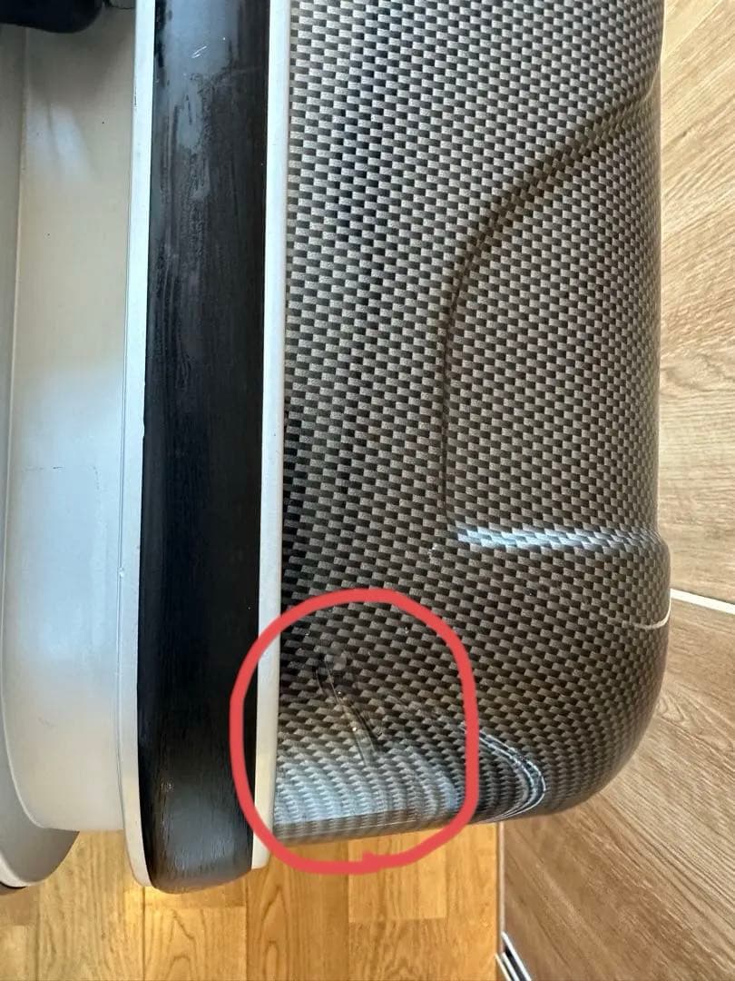 ACE WORLD Traveler スーツケース 91L シルバーカーボン