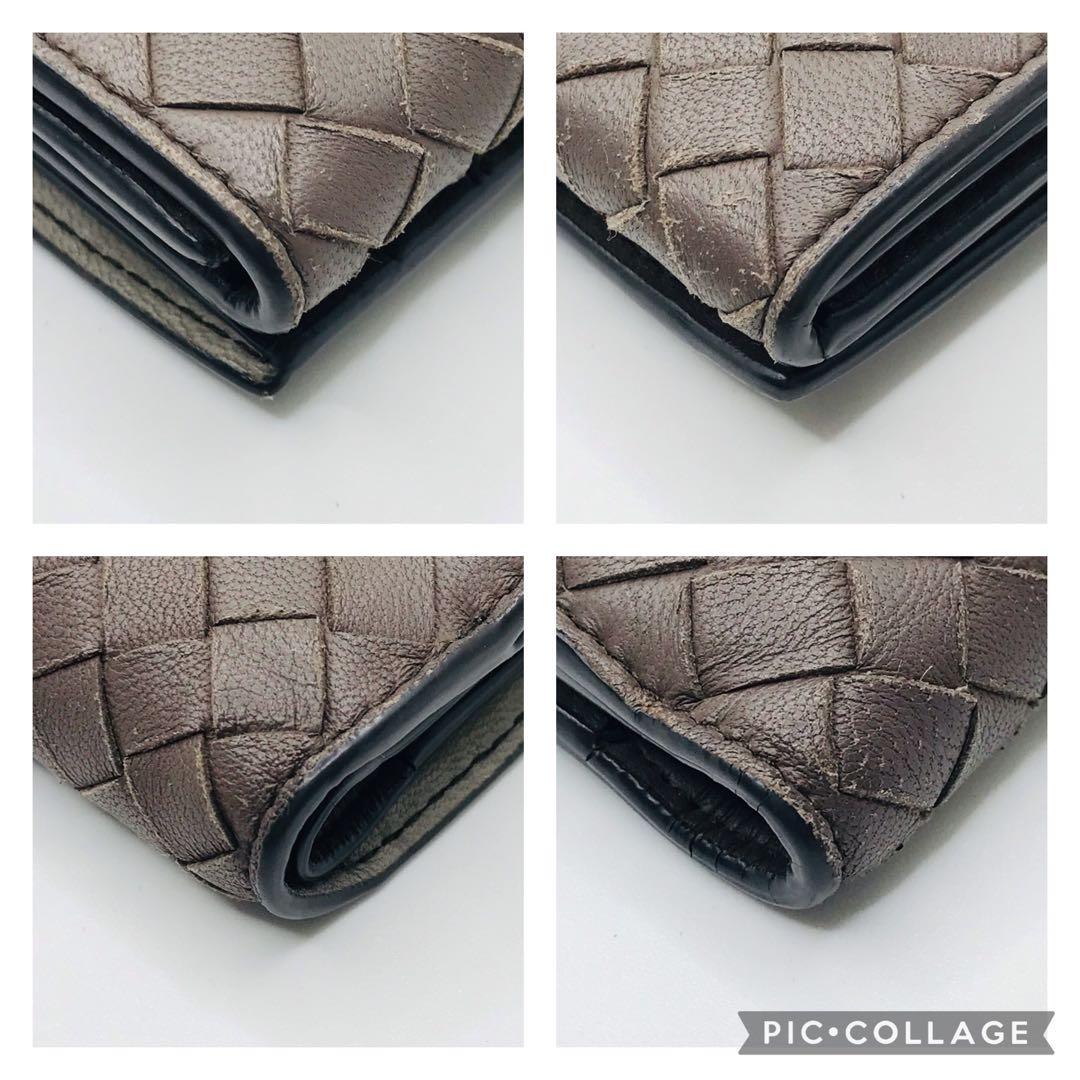 ボッテガ ヴェネタ✨ イントレチャート コンパクトウォレット 二つ折り財布