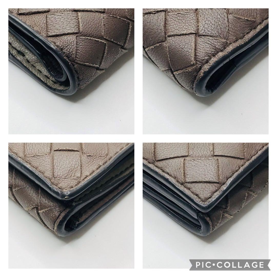 ボッテガ ヴェネタ✨ イントレチャート コンパクトウォレット 二つ折り財布