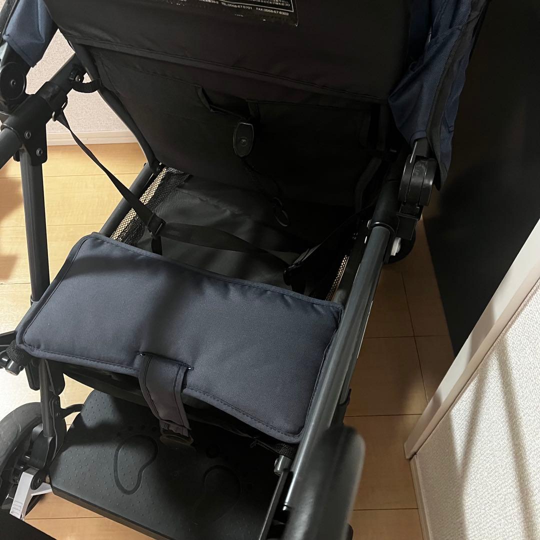 最終価格　カトージ　二人乗りベビーカー　ネイビー　ベビーカー　ベビー