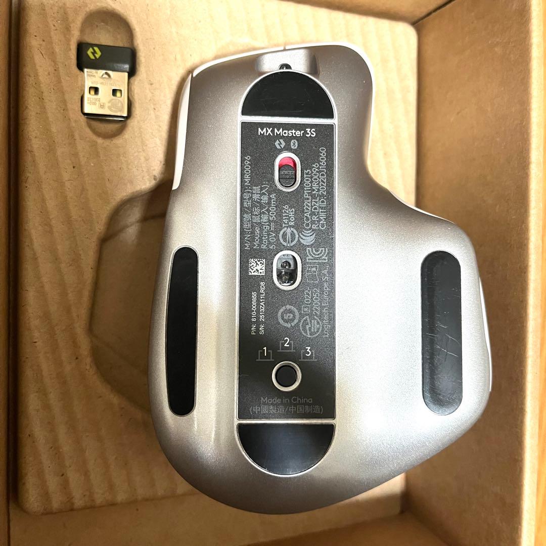 ロジクール MX MASTER3s ペイルグレー 国内正規品
