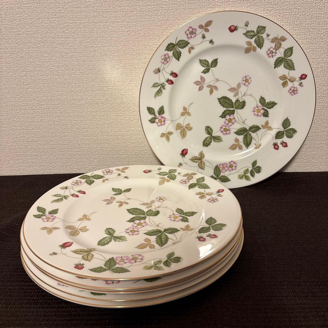 ウェッジウッド　ワイルドストロベリー　ディナープレート　27.5cm