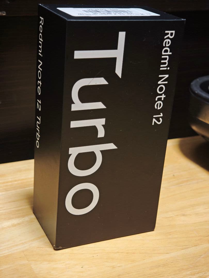 Xiaomi Redmi Note 12 Turbo 12/256GB 付属品有