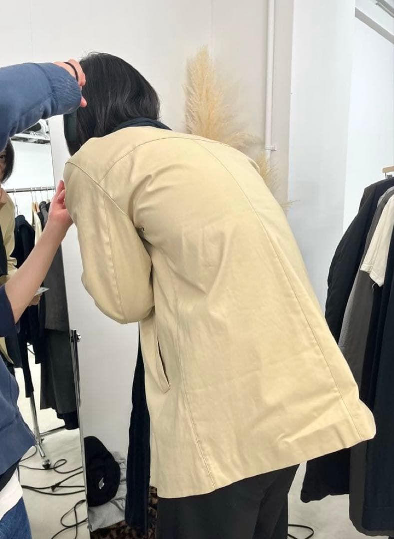 ジャケット・アウター 2000s prada archive balmacaan coat kakko