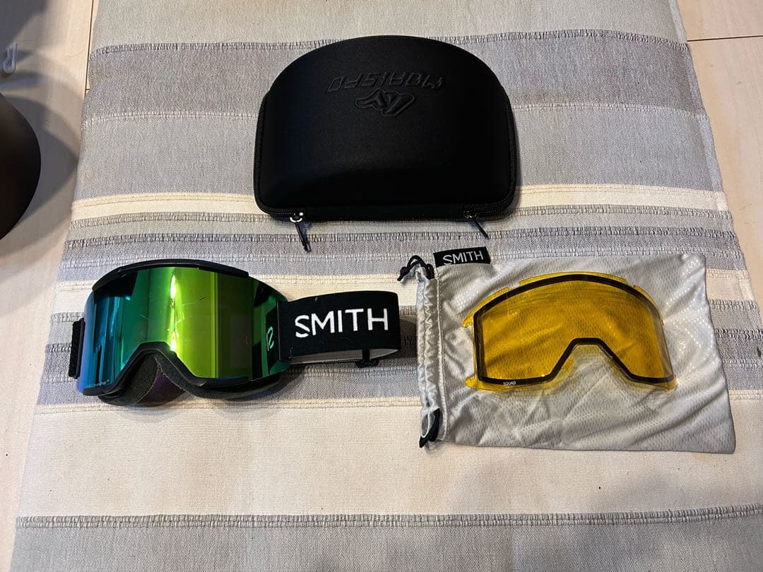 SMITH スキーゴーグル 交換レンズ付き