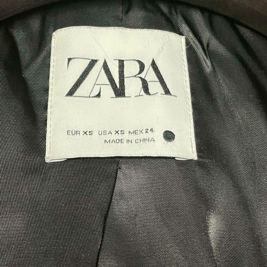 【完売品】ZARA テディベアコート オーバサイズ M〜L相当 ブラック 女優襟